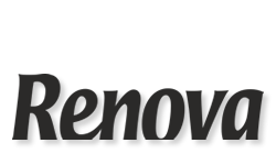 manufacturing of paper consumption goods. products like tissues for domestic and sanitary use such as toilet paper, kitchen rolls, napkins, handkerchiefs, facials. Renova is also present in feminine hygiene products, wet wipes, and printing & writing paper